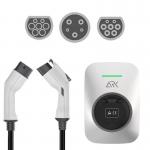 Type 2 Type1 Plug 32A EV Charging Station Wall mounting IEC 61851 for sale