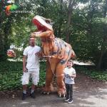 Customization 4.5 Meters Animatronic T Rex Costume With LED Light