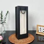 Elegant Window Gift Bags With Rope Handles Premium Party Favor Packaging for sale