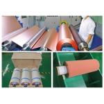 500 - 5000 Meter 18um Copper Roll , High Ductility Adhesive Copper Foil Sheet for sale