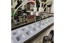 China Automatic Honey Liquid Filling Machine Without Mixer Ice Cream Cup Filling Machine supplier