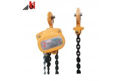 China Mine Galvanized Steel 2t Movable Lifting Chain Block supplier