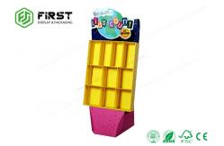 China Flat Packed Custom Cardboard Pop Displays For Shopping Mall supplier