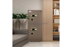 China 95kg Smart Home Safe Fingerprint Lock Double Door YB/RS-120D Coffee supplier