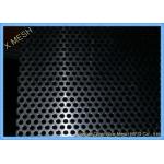 Stainless Steel Perforated Metal Sheet For Ceiling / Filtration Slot Hole Shape for sale