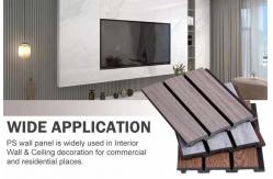 China Home Decoration Waterproof Polystyrene Wall Panel Customized PS Wall Cladding supplier