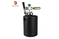 China Portable CO2 Mini Keg Dispenser , Stainless Steel Homebrew Kegerator Kit supplier