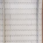                  Flat Top Base Flights Plastic Modular Belt              for sale