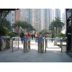 Electronic Access Control Rfid Turnstile Barrier With Smart Card