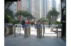 China Electronic Access Control Rfid Turnstile Barrier With Smart Card supplier