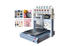China Patch Making Silicone Sticker Automatic Glue Dispenser Machine 2m/s 10.5KW supplier