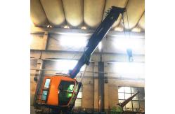 China 25t Electro Pedestal Deck Lifting Telescopic Boom Crane supplier