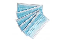 China Latex Free 3 Ply Disposable Face Mask , Surgical Face Mask With Elastic Earloop supplier