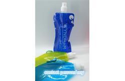 China Promotion PET / PE Spout Pouch Packaging with resealable zipper supplier