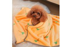 China Cat Sleeping Blanket With Paw Print Dog Cat Soft Fleece Blankets Sleep Mat supplier