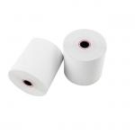 48gsm 3 Inch Pure Wood Pulp 57mm X 40mm Printed Thermal Paper Rolls for sale