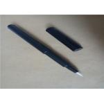 Simple Style Felt Tip Eyeliner With Steel Ball , Black Pencil Eyeliner Plastic Material for sale