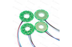 China 6 Circuits 10A Pancake Slipring High Rotating Speed Standard Slip Ring IP51 supplier