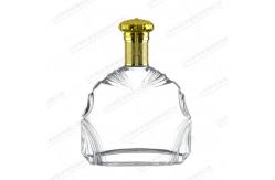 China 750ml 700ml 500ml Classic Transparent Rum Whiskey Pine Spirits in Irregular Frame Bottles supplier
