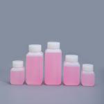 Silkscreen Printing Reagent Containers Plastic Packaging Bottles For Laboratory Chemicals for sale