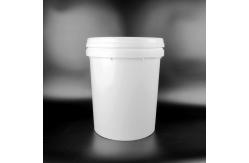 China ISO9001 Standard White 5 Gallon Storage Bucket With Lid supplier