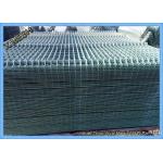 Powder Coated Wire Mesh Fence Panel Welded Metal Curved For Garden