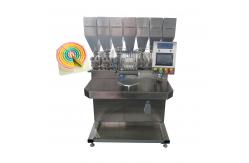 China Layer Rainbow Mousse Cake Production Line Mold Filling 2.8KW 400KG supplier