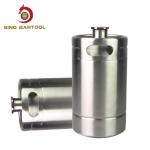 2L Stainless Steel Soda Nitro Empty Small Draft Beer Kegs for sale