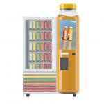 Automatic Smart Vending Machine Salad Vegetable Fruit Coolant With Conveyor Belt