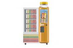 China Automatic Smart Vending Machine Salad Vegetable Fruit Coolant With Conveyor Belt supplier