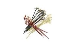 China Disposable Round Square Bamboo Sticks Eco Friendly Easily Cleaned supplier