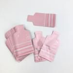 OEM Custom Pink Logo Size Resealable With Transparent Window For Dry Fruit Nuts Packaging Pouch for sale