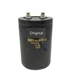 High quality 400V 3900MFD Screw Terminal Aluminium Electrolytic Capacitor 400V 3900UF for sale