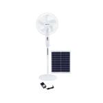 F198 Solar Outdoor Fan 20W Polysilicon Panel 9V 18650 Lithium Battery 18000mAh for sale