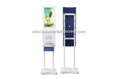 China Foam Soap Dispenser 21.5 FHL Standing LCD Advertising Display supplier