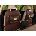 Double Sided Leather Foam Car Seat Back Storage Bag EN71 Certificate
