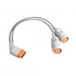 Compatible Drager-Siemens Y-Cable Adapter 16 To 10 Pin IBP Adapter Cable B3042-04 for sale