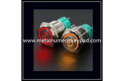 China IP66 RoHS Waterproof Keyboard Button LED Illuminated Metal Button supplier