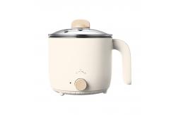 China 304 Stainless Steel Electric Hot Pot Cooker Capacity 1.5L Even Heat 600W supplier
