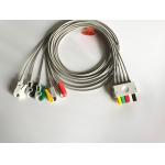 IEC AHA 1.2m Length ECG Clip Leadwires Siemens Drager 3/5