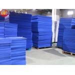 18x24 Correx Fire Retardant Sheets , Blue Corrugated Plastic Sheets for sale