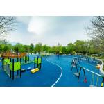 SBR System running track Sound Insulation EPDM Playground Surface