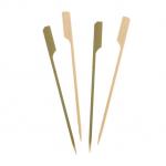 100pc Disposable BBQ Wooden 6 Inch Bamboo Skewers for Cocktail Party for sale