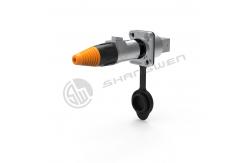 China IP65 Waterproof Rj45 Male And Female Connector Metal Button Upgrade Model supplier