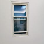 Double Tempered Glass Vinyl PVC Profile UPVC Double Hung Window For Safety Performance for sale