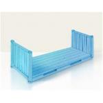 Dry 20 / 40 Flat Rack Container Dimensions  Payload 28000kg For Logistics for sale