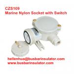 10A electrical Waterproof socket CZS201 marine nylon industrial socket 1141/D/FS for sale