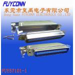 DDK Solder 50 Pin Centronic Ribbon Cable Connector With Metal Cover