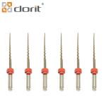 6pcs Endo Rotary Files Gold Heat Activation SX F3 CE ISO Endodontic Files for sale