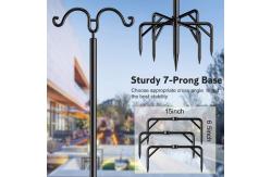 China OEM Outdoor String Light Pole Bracket Powder Coating Finish supplier